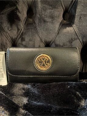 Christian Lacroix - Black clutch purse/wallet.